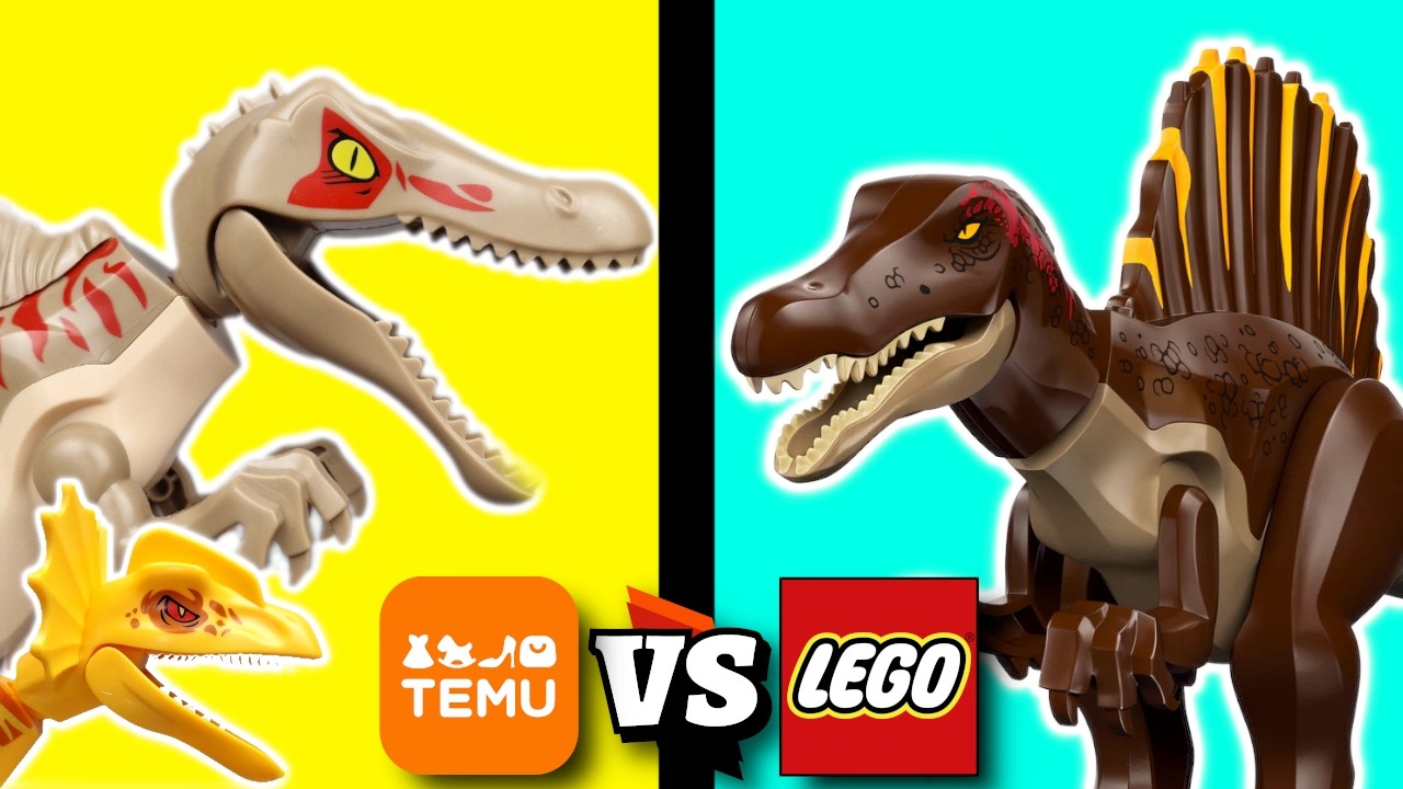 Die schlimmsten Fake Lego Dinos aller Zeiten!