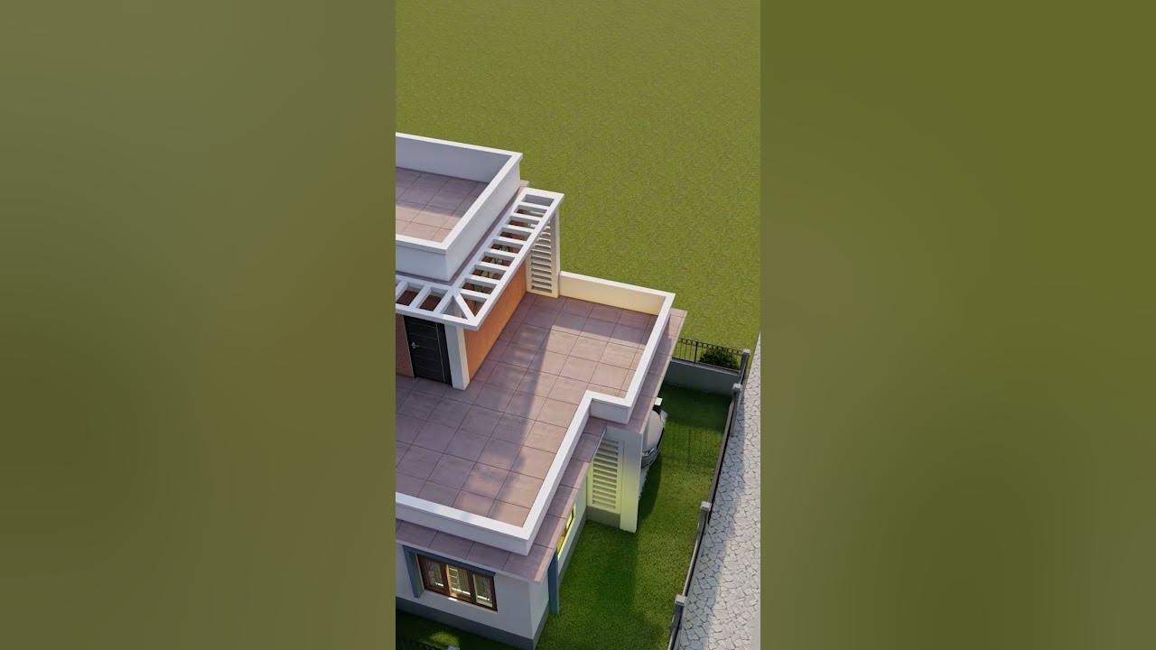 modern-1-5-storey-home-design-with-car-porch-youtube