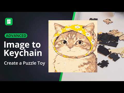 Bambu Lab Image to Keychain Generator: Create a Puzzle Toy