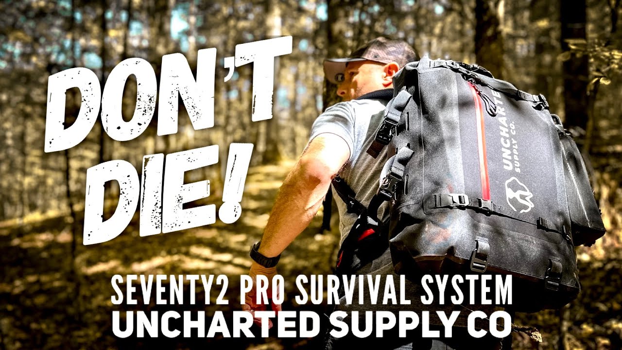 DON'T DIE: Uncharted Supply Co Seventy2 Pro Survival System Backpack