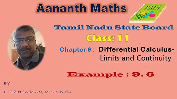 Tamil Nadu State Board 11th Maths Example 9.6
