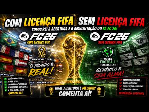 A diferença do FIFA para o EA FC