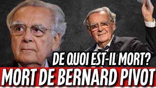 Mort de Bernard Pivot à 89 ans. Quels sont les causes de son décès