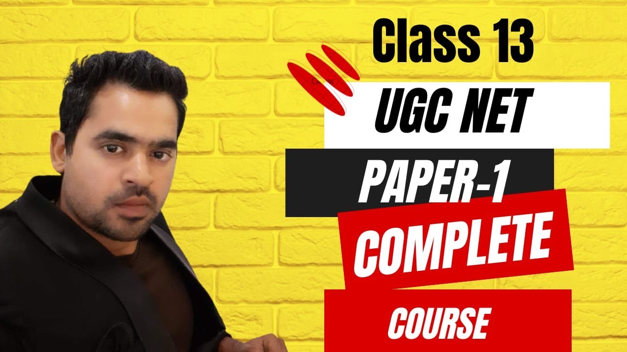 How to Prepare for UGC NET Paper 1 class 13 - YouTube