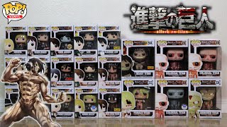 My Complete Attack On Titan Funko Pop Collection | $1400 Value!