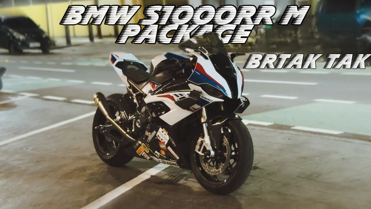 NIGHT RIDE - BMW S1000RR M PACKAGE BRTAK-TAK BIKIN KAGET‼️
