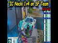 🇵🇰IC Nocki 1v4 on SkyForce Team in COG S7 D2 #pubg #shorts