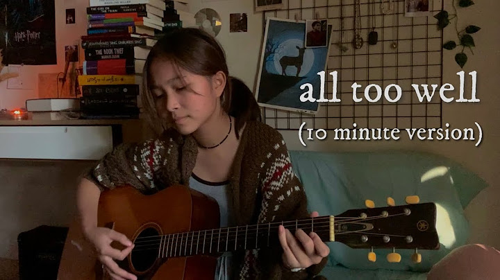 All Too Well (10 Minute Version) Cover version - Cover performance video thumbnail
