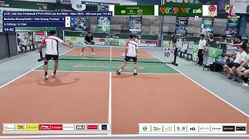LIVE | Giải đấu Pickleball VTV9 OPEN Lần thứ Nhất – Năm 2025 - Đôi nam pro | V4-B2