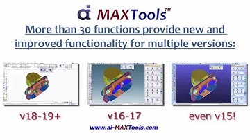 Introduction to AI MAXTools for PTC Creo Elements/Direct (CoCreate)