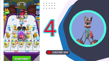 Merge Master Blue Monster Funny Game All Levels Gameplay (iOS, Android) Part 4