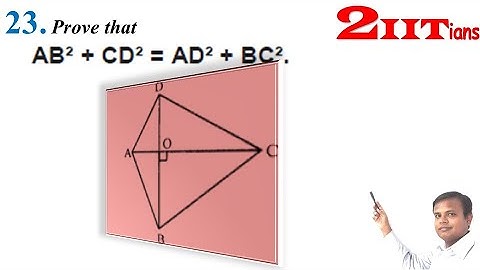 Pythagoras Theorem Ex 12 Q23 Class 9 Maths ICSE ML Aggarwal Solutions