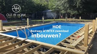 Bestway of zwembad ingraven en inbouwen in de grond YouTube