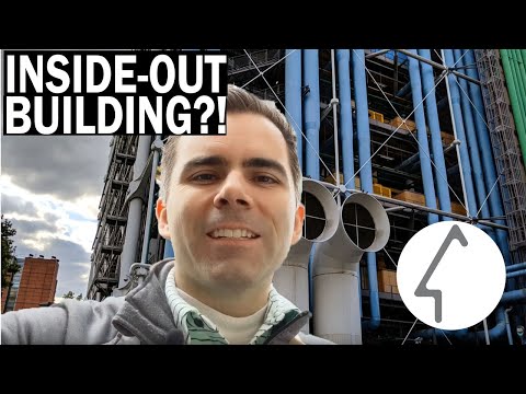 The inside out building that rocked the world