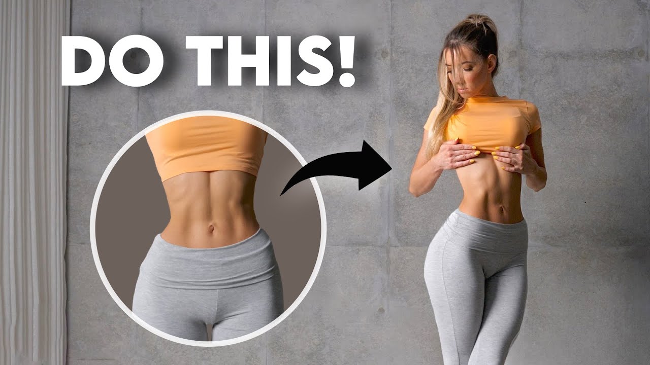 DAILY Workout to Get Those SLIM 11 LINE ABS! 8 Min Pilates Ab Workout, No Equipment, At Home