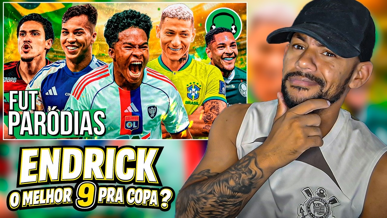 ♫ ENDRICK TÁ VOANDO! QUEM VAI SER O 9 DO BRASIL NA COPA? | Paródia Oi, Como Cê Tá? - Vulgo FK