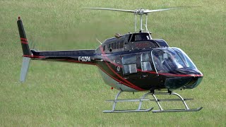 🚁 Bell 206B Jet Ranger III / Start Up, Take Off and Landing 🚁