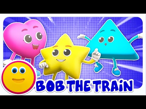 Bob The Train أغنية الأشكال المزيد من مقاطع فيديو تعليمية و أغنية ما قبل المدرسة للأطفال