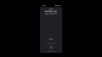 Google Pixel 5a Incoming Call Screen Video