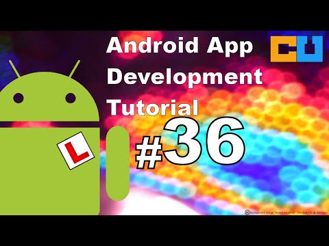 Android Tutorial #36 Animation (2\12) View, custom class & setting background programatically