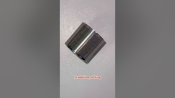 Why should the hair dryer net be etched #metaletching #metaletch #etching