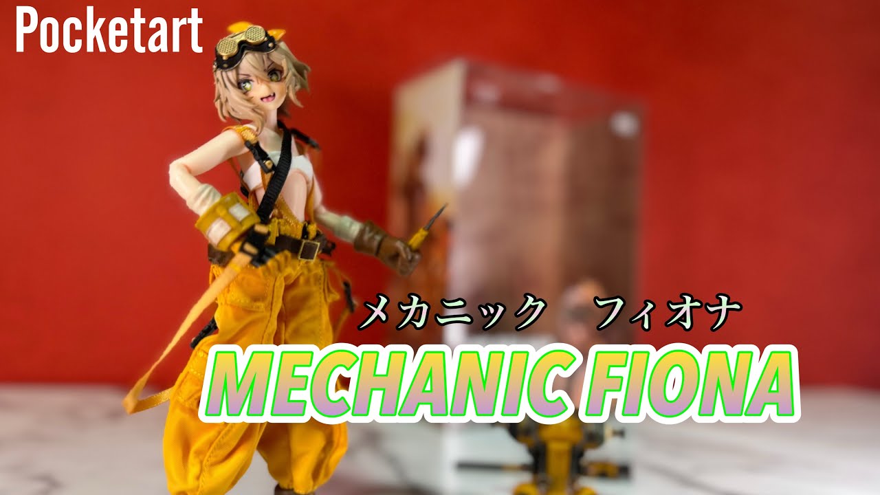 An Awesome Mechanic Girl Figure! The Accessories Are Great Too
