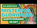 🙏🏻 Santo Rosario para hoy MIERCOLES y  DOMINGOS | 🌺MISTERIOS GLORIOSOS 🌺