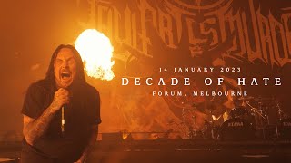 THY ART IS MURDER  DECADE OF HATE (Live in Melbourne 2023)
