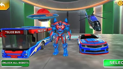 Bus Robot Car Game APK : Space Robot Transform War : 1.6 And Android /ios - Gameplay