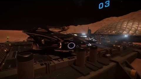 Elite: Dangerous - Planetary Base Landing in an Imperial Cutter | #069 [2.4] [HD]