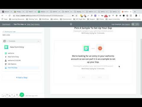 How to integrate weForms with Zapier app