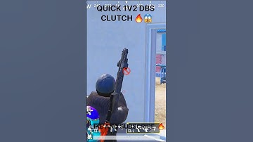 Quick 1v2 DBS #clutch #dbs #1v2 #bdmi #bgmishorts #pubgmobile