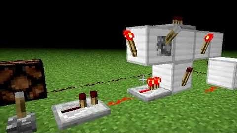 minecraft computer memory tutorial - best d flip flop memory cell stackable