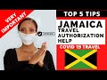 Jamaica Travel Authorization HELP – TOP 5 Tips for Approval Traveling During Covid Questions