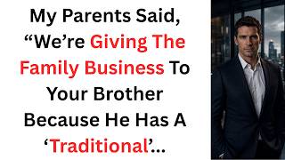 Details My Parents Said, “We’re Giving The Family Business To Your Brother Because He Has A ‘Traditional’... News