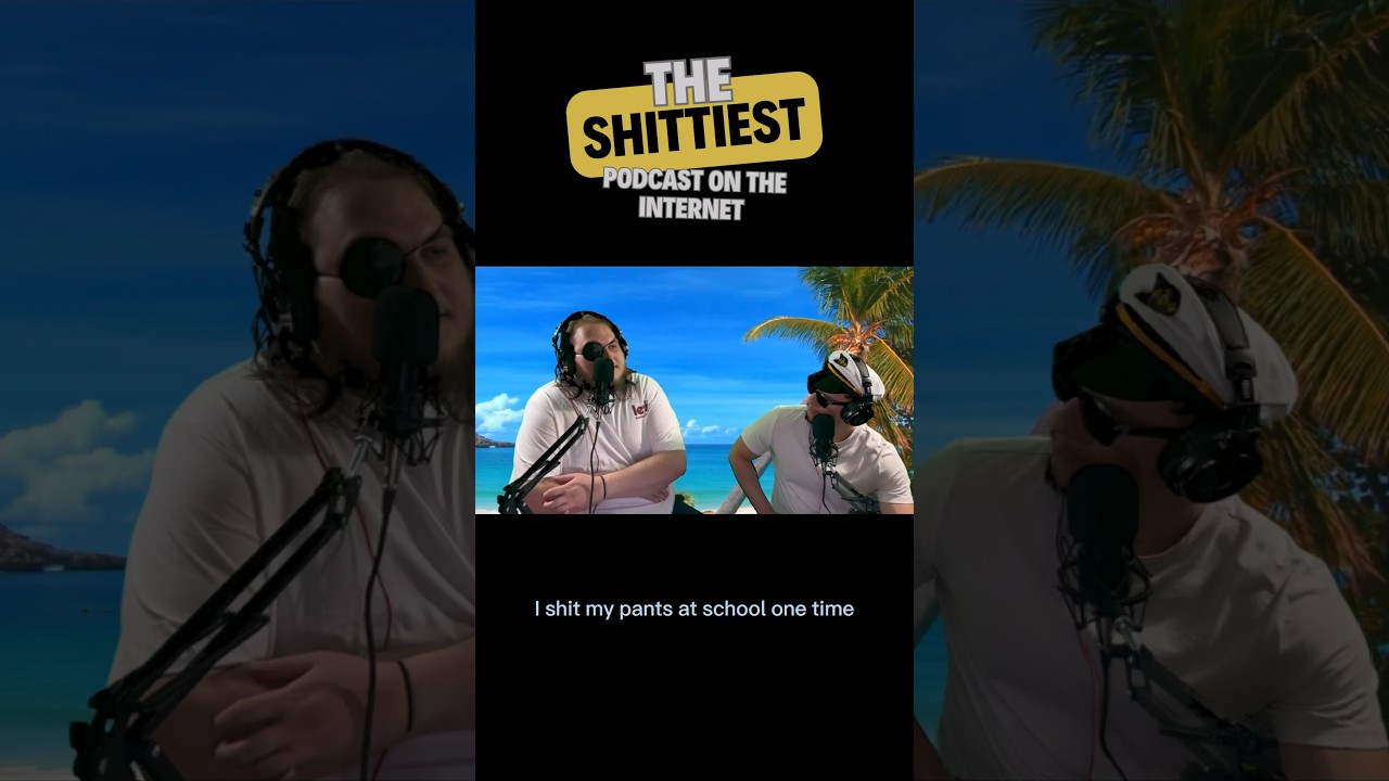 “I Shit my pants at school one time” 😂😂😂 