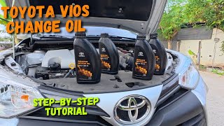 How to Change Oil your Toyota Vios | The Easiest Way