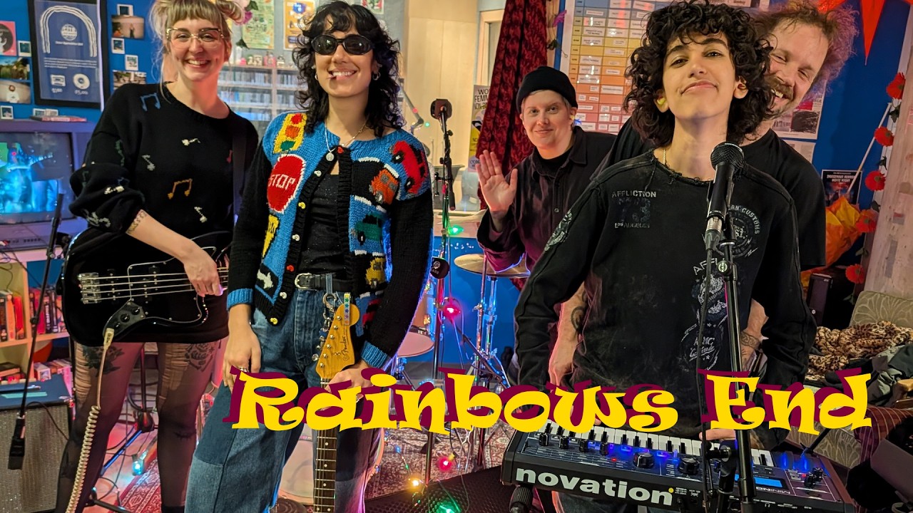 Watch Rainbows End - Live From Thunderbird Radio Hell (CiTR 101.9 FM) on YouTube Watch Rainbows End - Live From Thunderbird Radio Hell (CiTR 101.9 FM) on YouTube