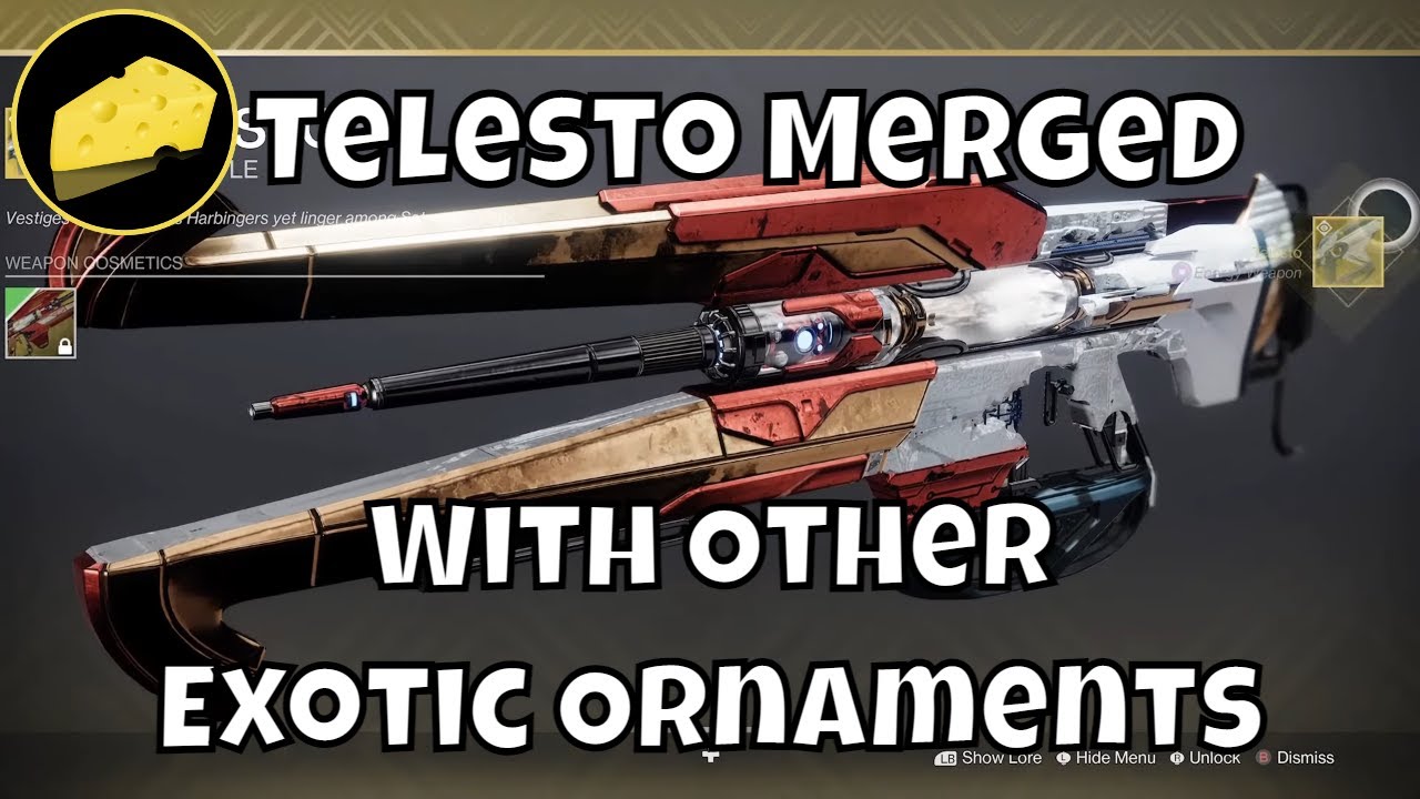 Telesto Merged With Other Exotic Ornaments Frankenstein Glitch YouTube