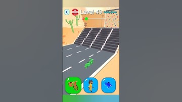 Shape shifting 1game level-49 hyper casual game #shapeshifting #funny #gameplay #gaming #shortvideo