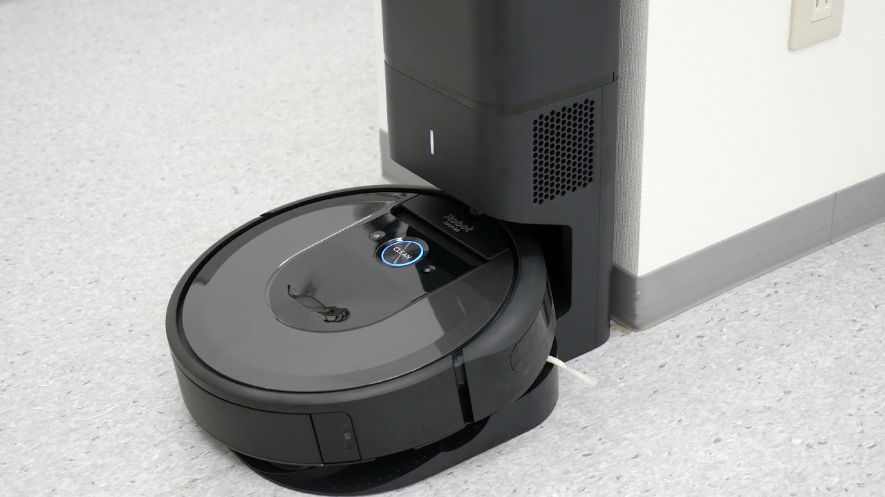 【中古良品】ルンバ i7+ クリーンベース付きのモデル 良品 iRobot ルンバ i7+ RVB-Y2 ロボット掃除機 クリーンベース