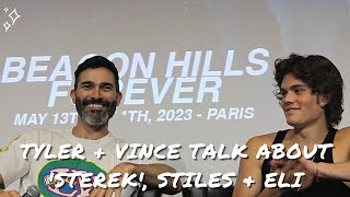 Tyler Hoechlin & Vince Mattis talk about 'Sterek', Stiles and the relationship between Derek and Eli