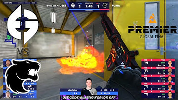 Evil Geniuses vs FURIA -(Maps-Nuke) -BLAST Premier- (EG Unstoppable) - HIGHLIGHTS l CSGO #2021
