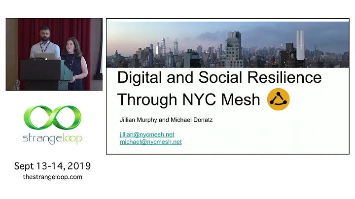 "Digital and Social Resilience through the NYC Mesh" by Michael Donatz and Jillian Murphy