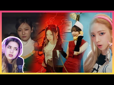 aespa 에스파 I'm Unhappy, Welcome To MY World, Salty & Sweet, Thirsty, and Spicy MV Reaction