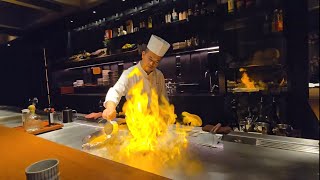 Teppanroom of Kaetsu at Grand Hyatt Hong Kong 君悅酒店鹿悅日本餐廳鐵板燒料理
