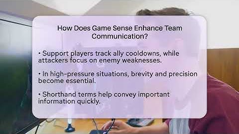 How Does Game Sense Enhance Team Communication? - Video Gamers Vault