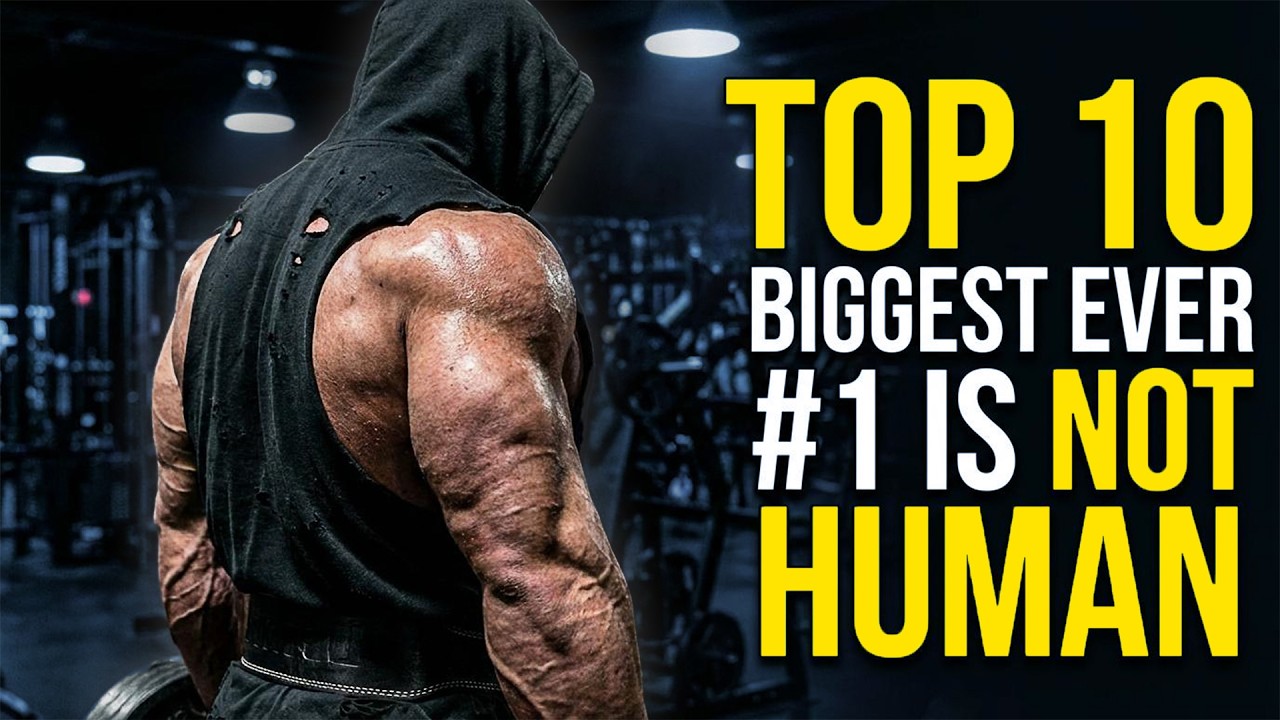 ТОП-10 САМЫХ КРУПНЫХ БОДИБИЛДЕРОВ ВСЕХ ВРЕМЕН | №1 НЕ ЧЕЛОВЕК
