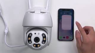 IP PTZ Kamera Outdoor HD WiFi Überwachungskamera