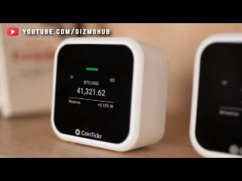 COINTICKR : REAL-TIME CRYPTO TICKER POWERED BY COINSTATS | Kickstarter | Gizmo Hub